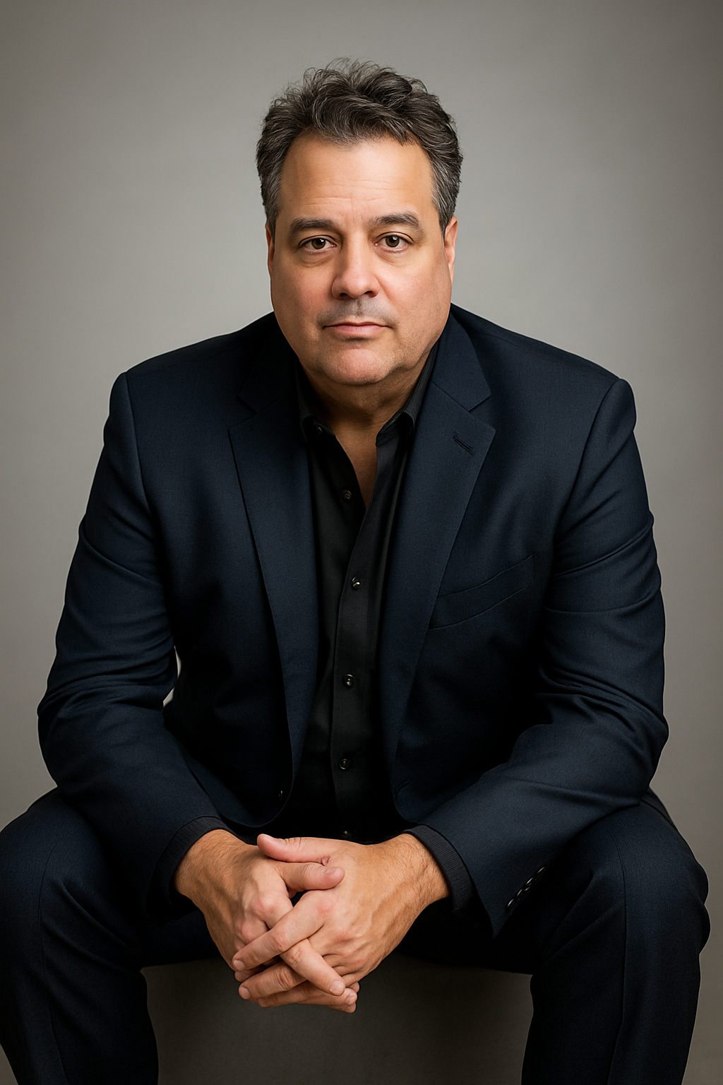 Professional portrait of Jonathan Ressler in a dark suit representing his expertise in mindset, behavior change, executive performance, and the Stop Dieting Start Choosing philosophy.