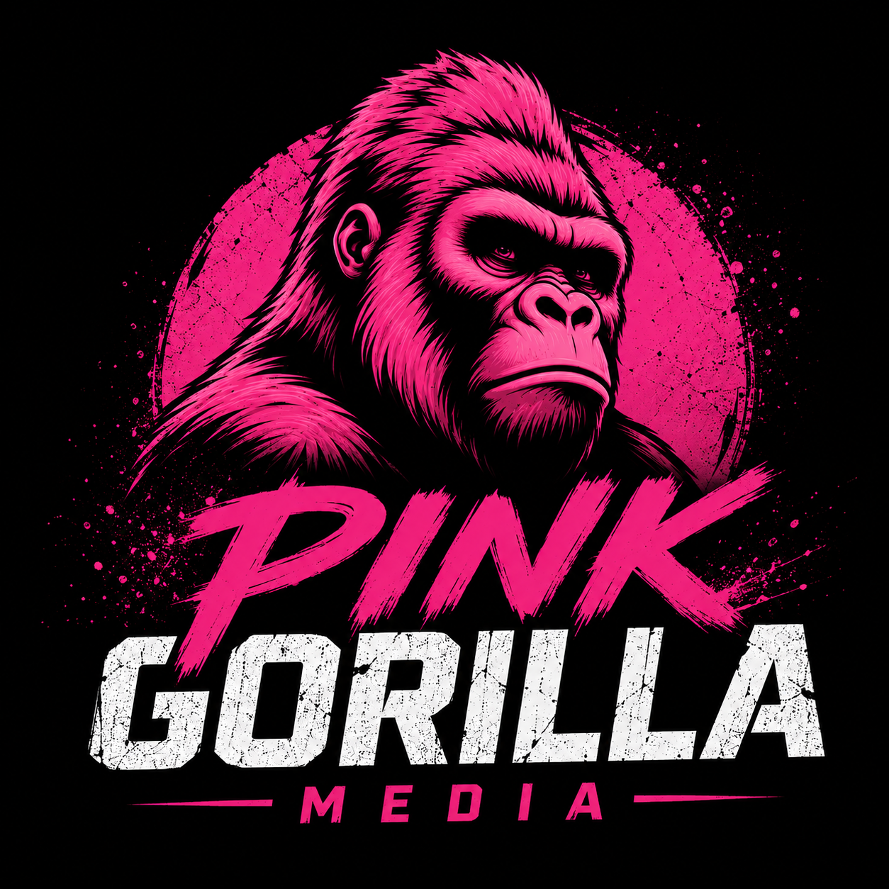 Pink Gorilla Media logo