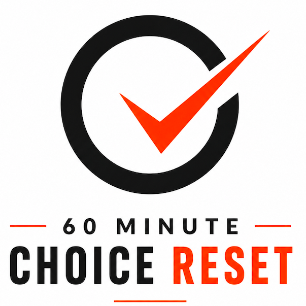 60-Minute Choice Reset logo