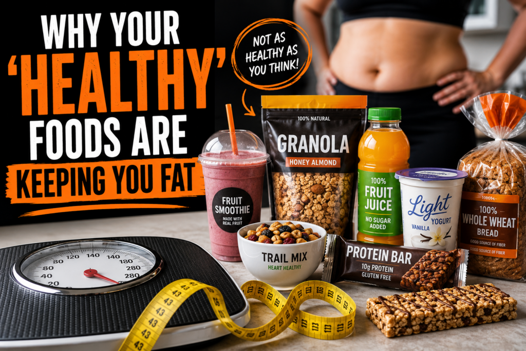 healthy foods keep you fat